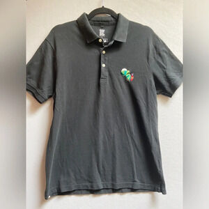 Eric Carle embroidered polo shirt Sz L ( fits more like a  M)